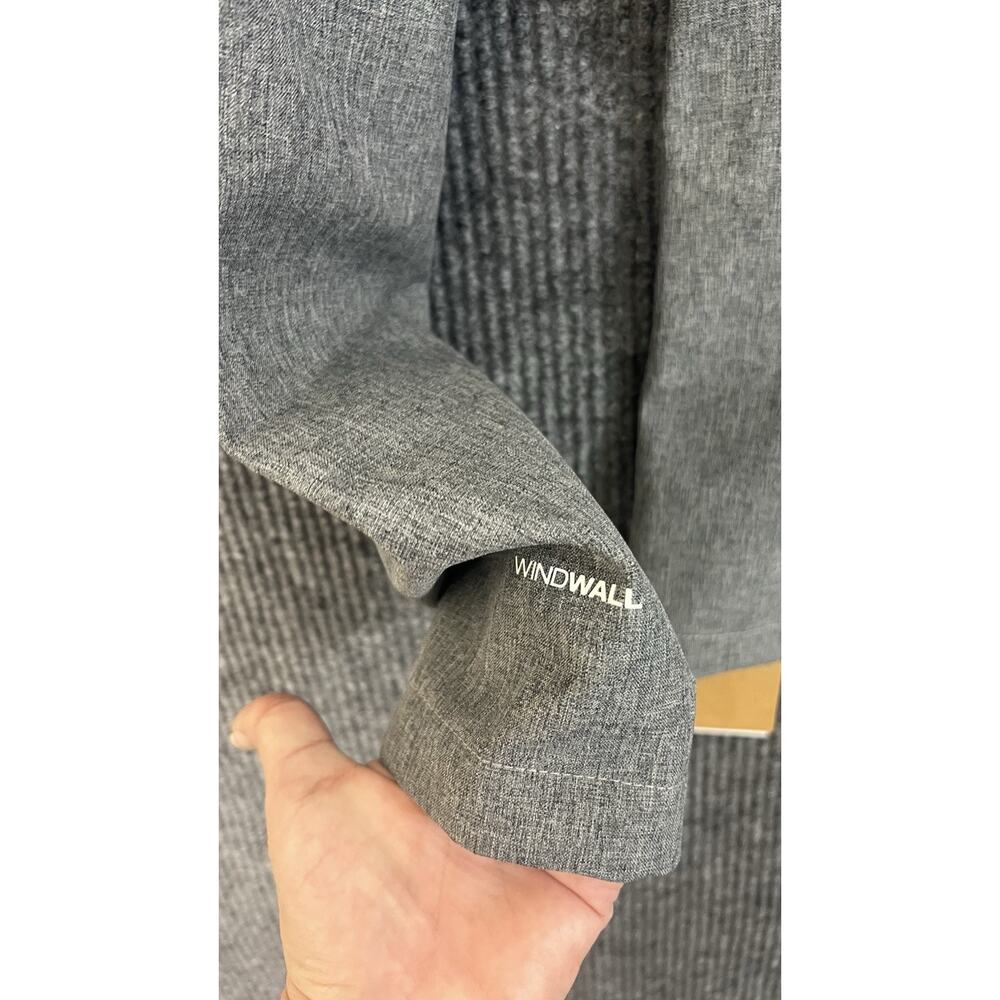 The North Face Apex Bionic 3 Jacket Womens Medium Gray Mock Neck Wind Wall - Picture 7 of 12